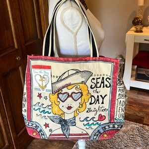 NWT Brighton “Seas the Day” Tote